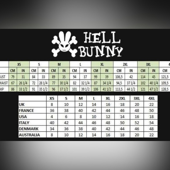 Hell Bunny Vixen Polka Dot Midi Dress Shirt Sleeve Dark Grey Black Size 18 (4x) - Picture 10 of 10